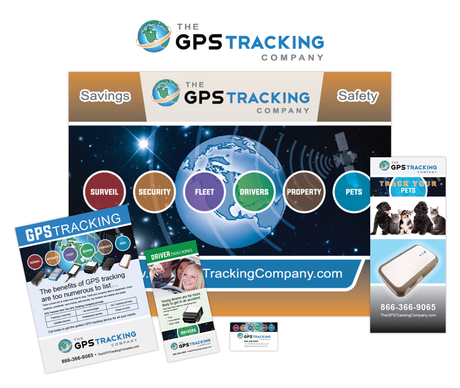 The GPS Tracking Company Collateral Designed by EXPAND Business Solutions
